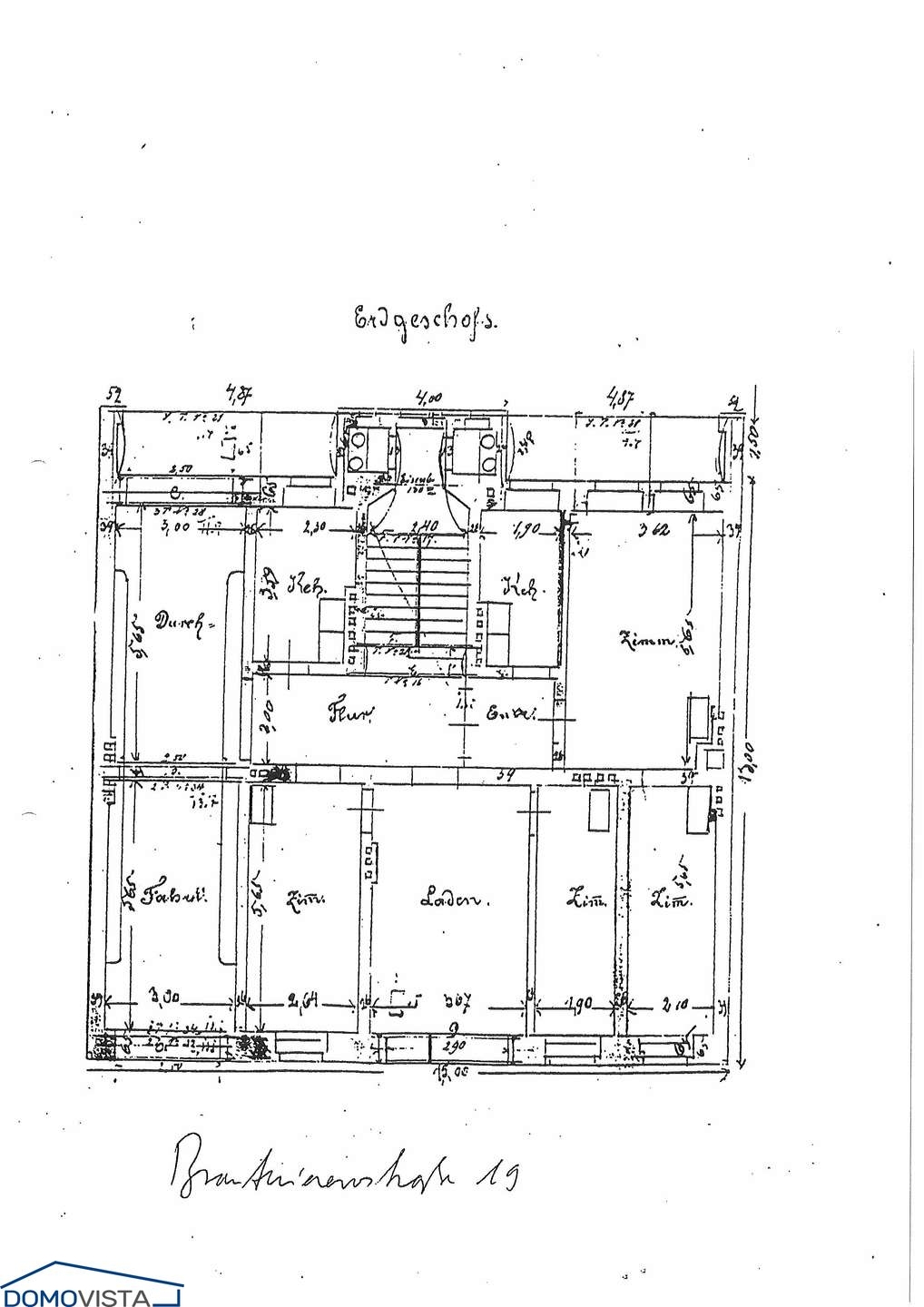 Grundriss EG