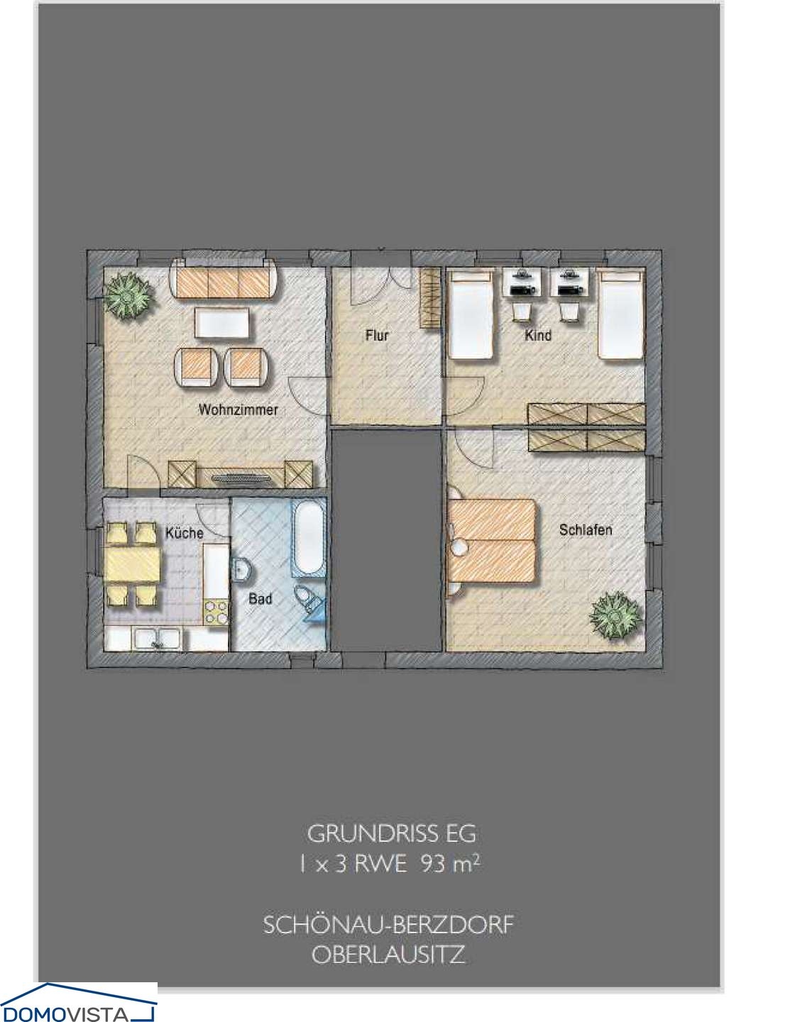 Grundriss 1.Obergeschoss
