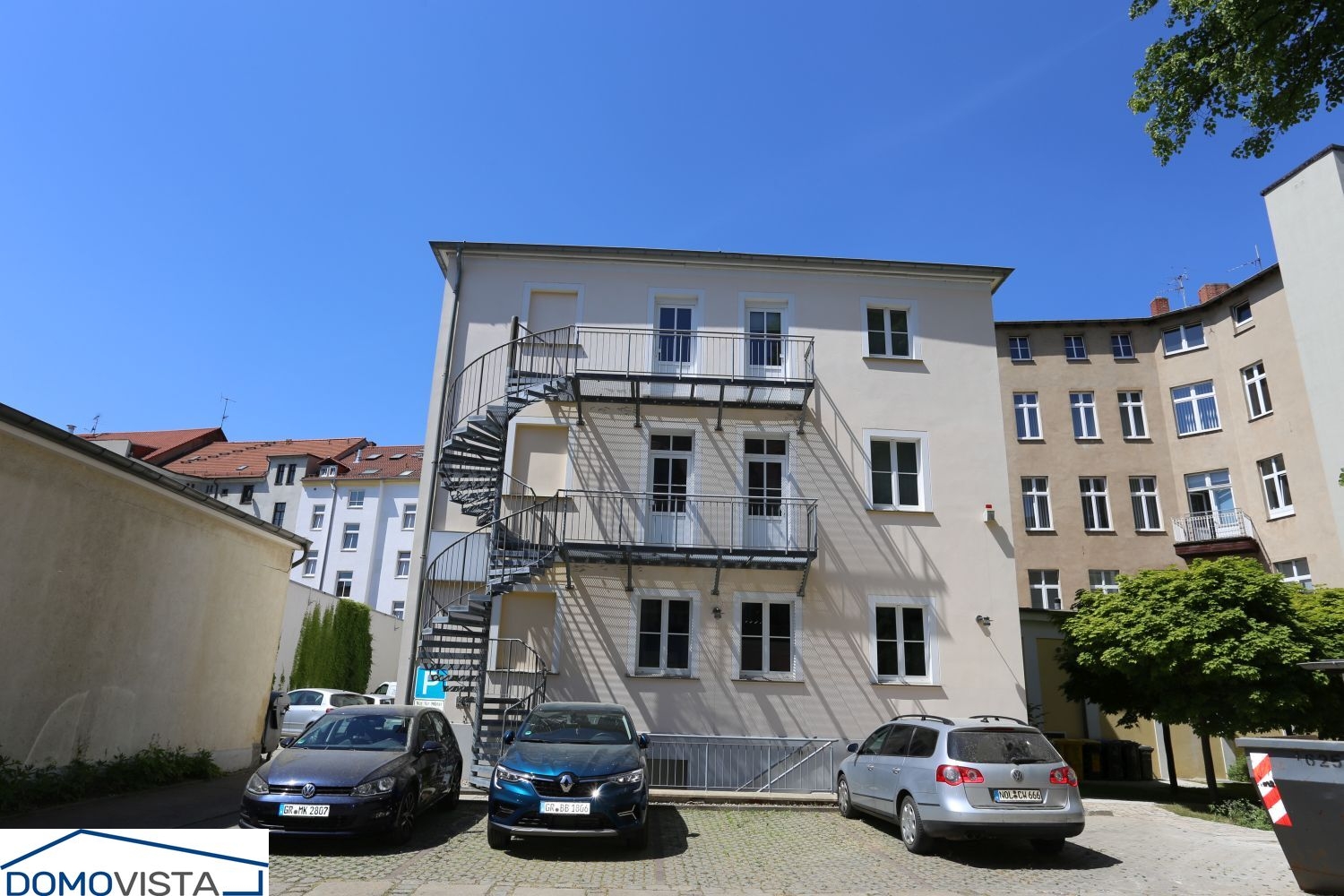 Außenansicht Hinterhaus