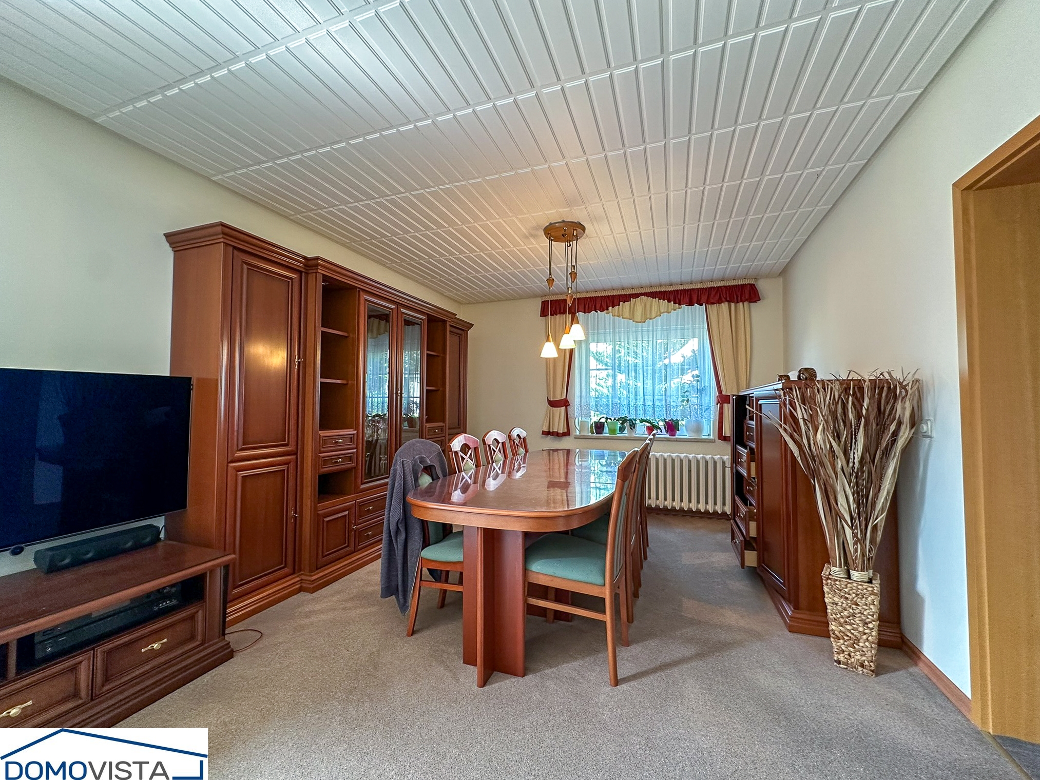 14. Essbereich im Wohnzimmer