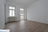 Wohnzimmer mit französischen Balkon