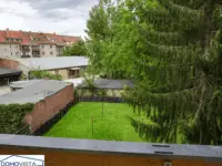 Blick vom Balkon