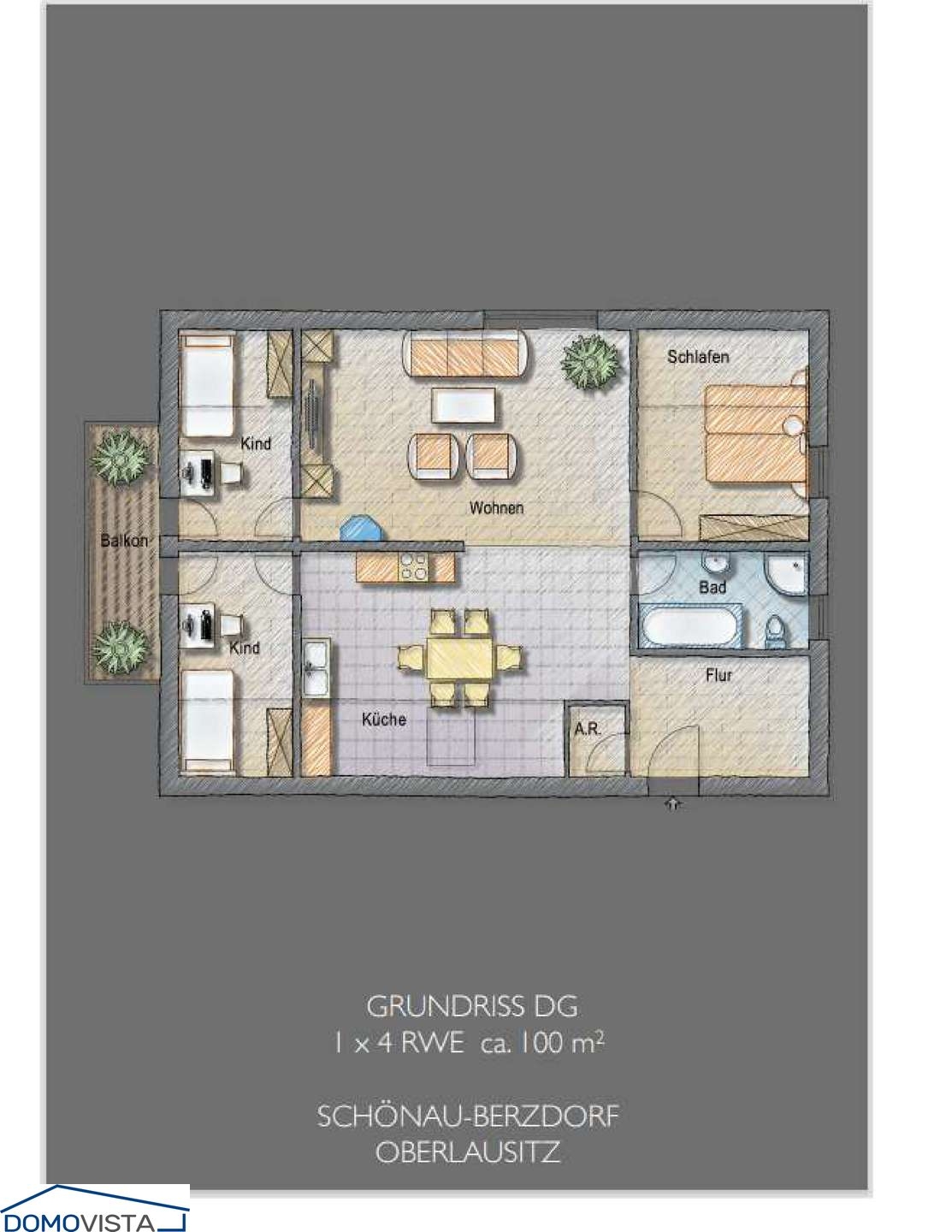Grundriss Dachgeschoss
