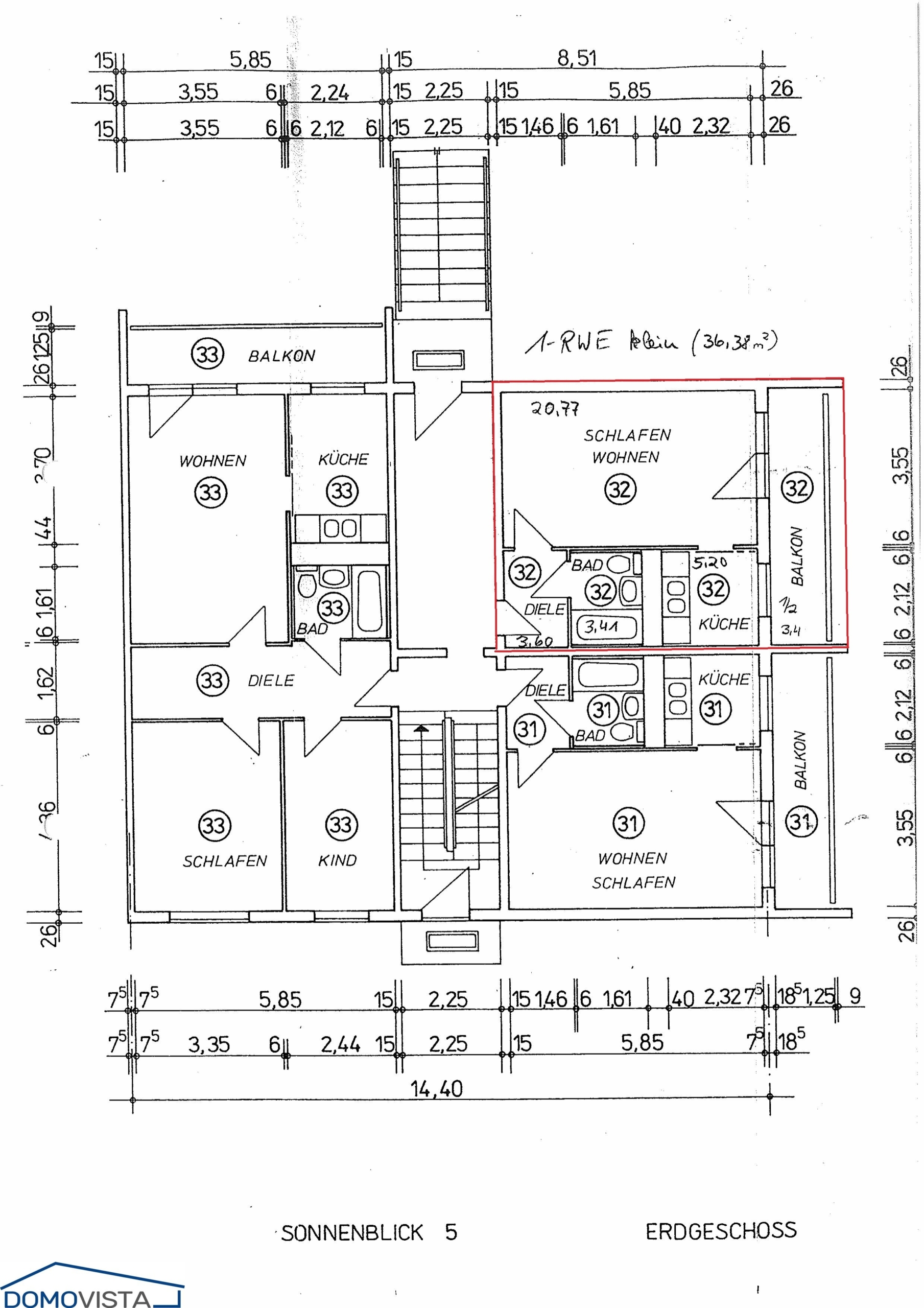 Grundriss W32
