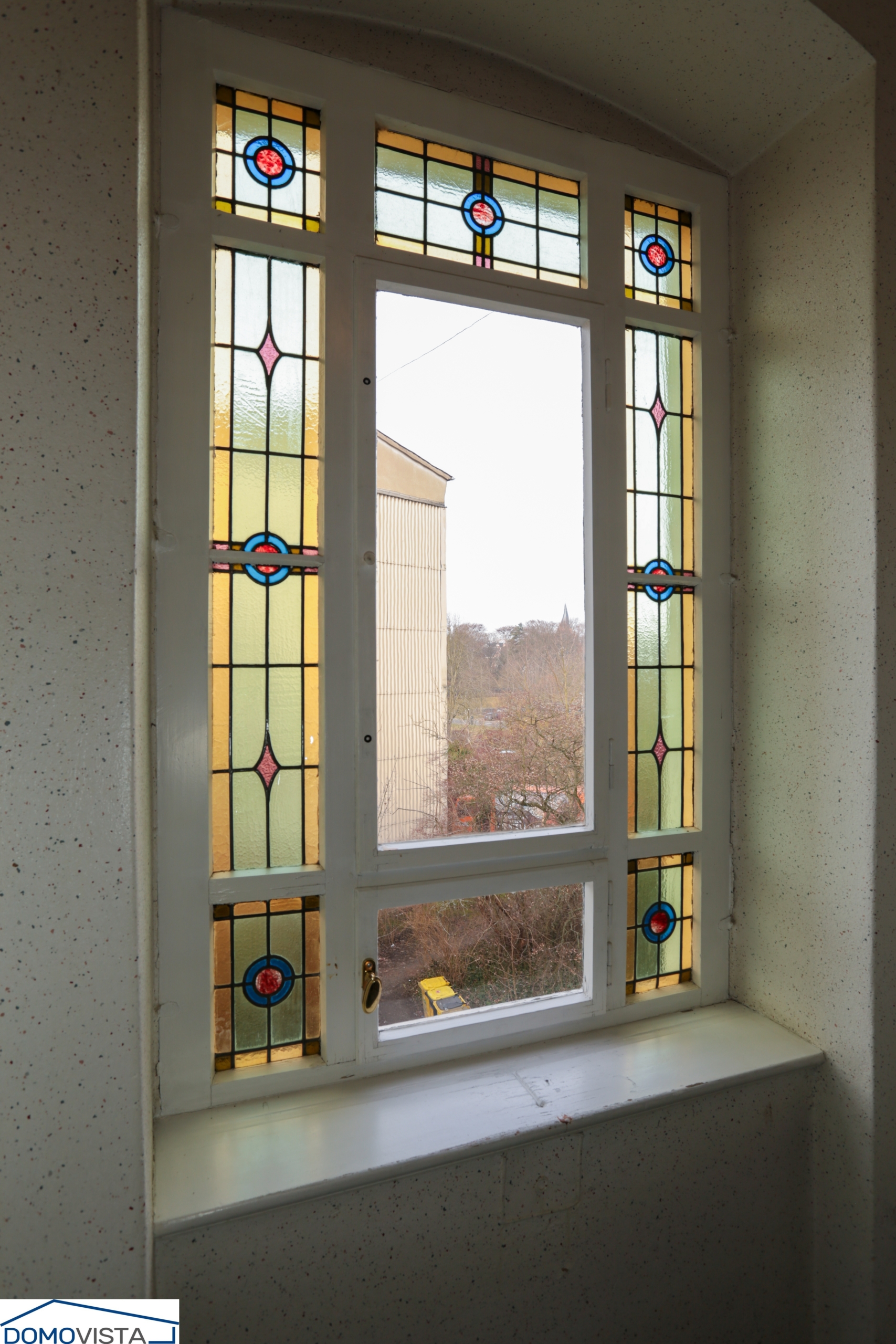 Treppenhausfenster