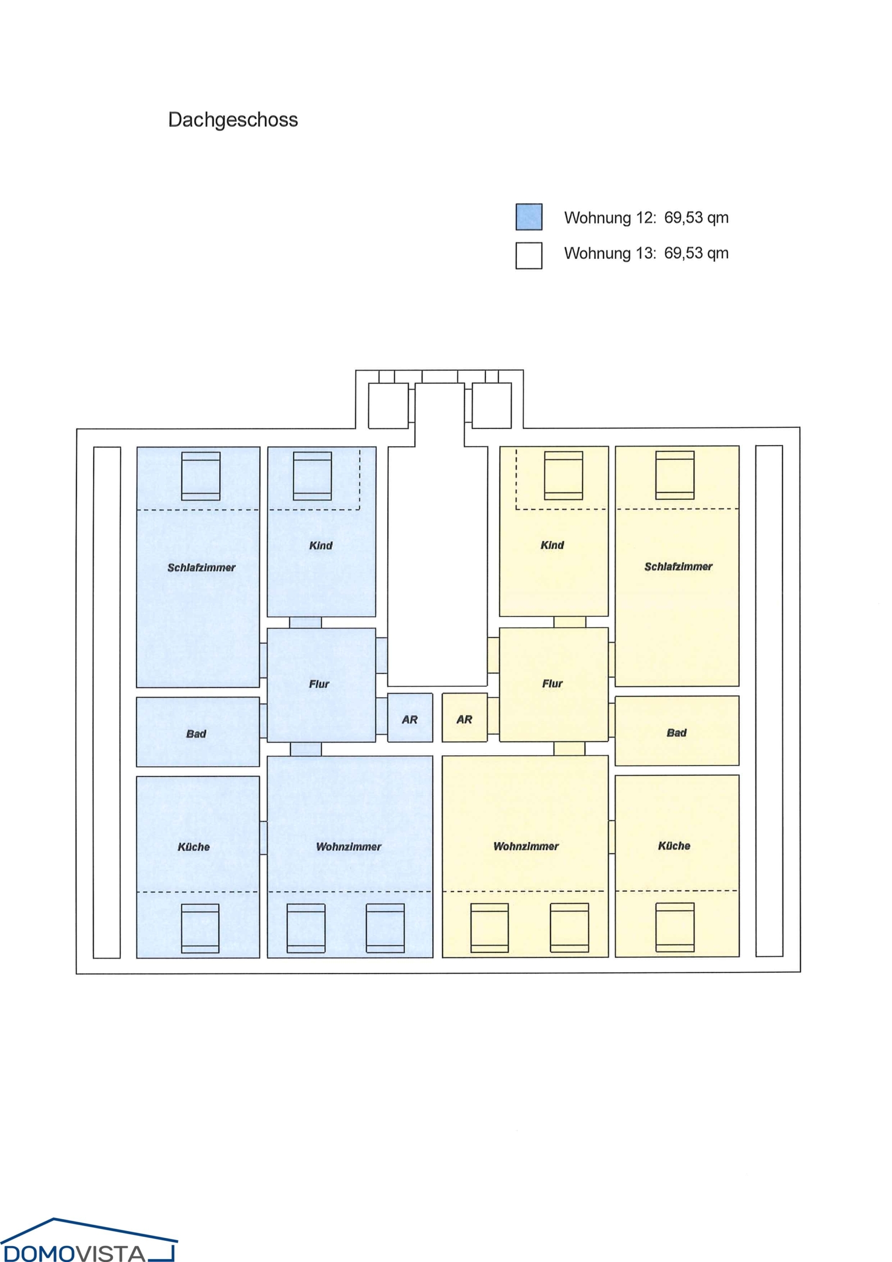 Grundriss Dachgeschoss